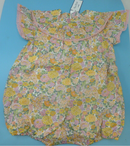 TARTINE ET CHOCOLAT-PINK FLORAL-AGE 1A