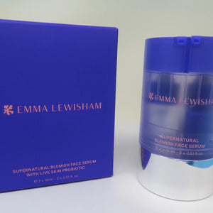 EMMA LEWISHAM-SUPERNATURAL BLEMISH FACE SERUM WITH LIVE SKIN PROBIOTIC-2 x 15ML