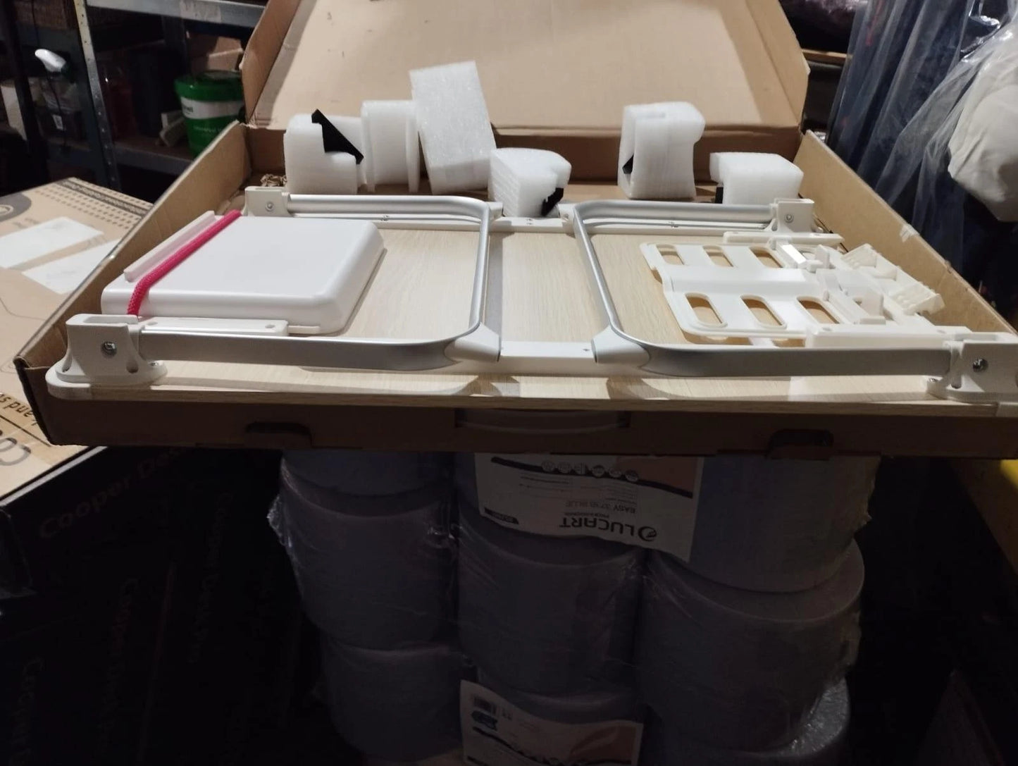 Cooper Mega Table - White/Oak