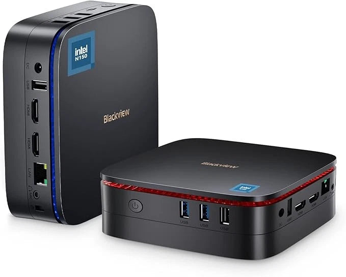 New Blackview Mini PC Intel Twin Lake N150 16GB RAM 512GB SSD Windows 11 Pro