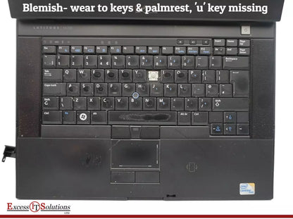 Dell Latitude 6500 Core2Duo 15.5" NO HDD 4GB RAM DVD/RW