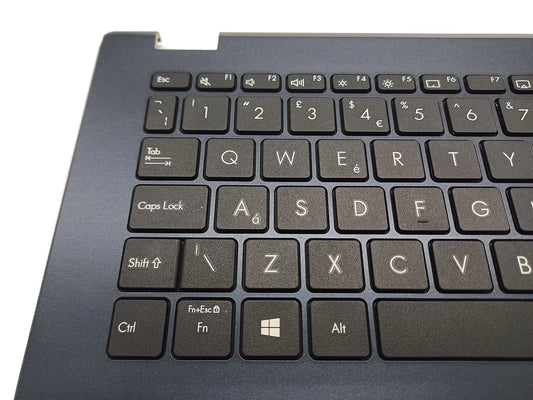 ASUS Vivobook E410MA Palmrest Keyboard Touchpad Power Button Complete