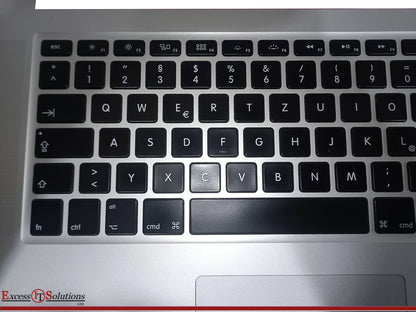 Macbook Pro A1398 (late 2013) Palmrest Keyboard Touchpad QWERTZ French Layout