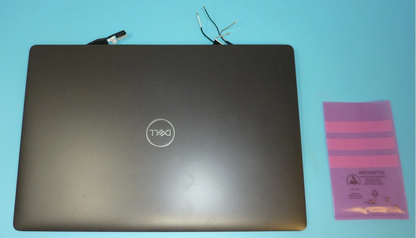 Dell Latitude 5300 Lid (NO SCREEN) Hinges Webcam Wifi Antenna Cables 0FFVTD