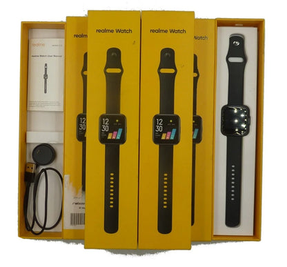 Realme Android Smart Watch RMA161 x6 Job Lot New Old Stock NONE HOLD CHARGE