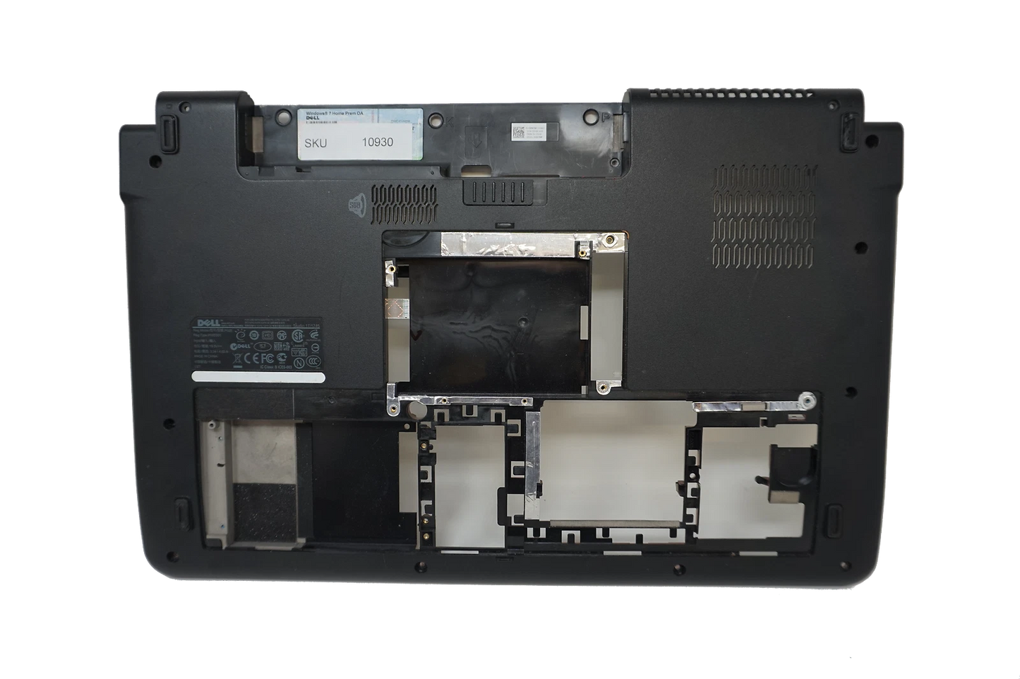 Dell Studio Laptop Base Plastics Bottom Cover 17/1745 (P02E) DC socket USB board