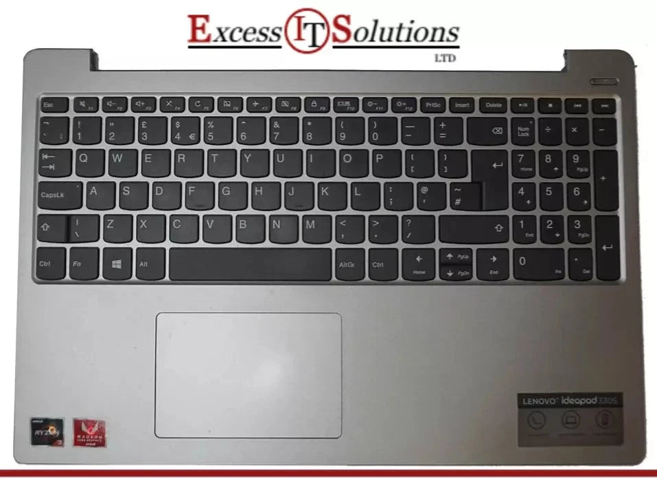 Lenovo ideapad 330S-15ARR Palmrest UK keyboard Touchpad AP1E1000300SLH1