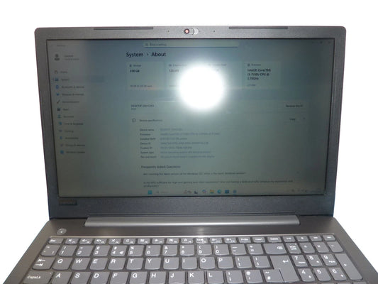 SPARES REPAIRS Lenovo V330 15.6" Laptop I3-7130U 8GB/240GBSSD Win11