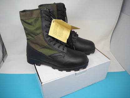 Mil-Tec US Military Boots, Green (Olive) UK 8