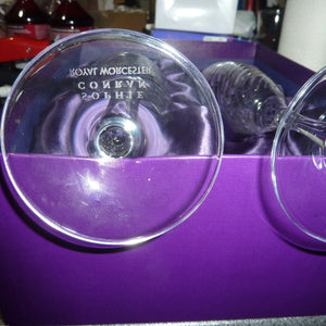 PORTMEIRION - SOPHIE CONRAN FOR ROYAL WORCESTER - CIRRUS - CHAMPAGNE FLUTES X2