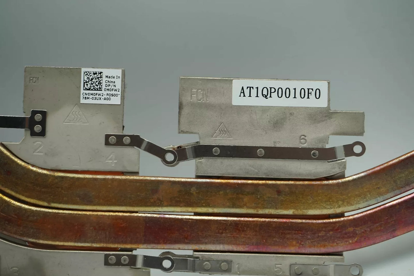 Dell Inspiron 15 7000 7567 7566 P65F CPU Cooling Heatsink M0FW2 0M0FW2