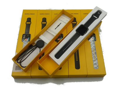 Realme Android Smart Watch RMA161 x6 Job Lot New Old Stock NONE HOLD CHARGE