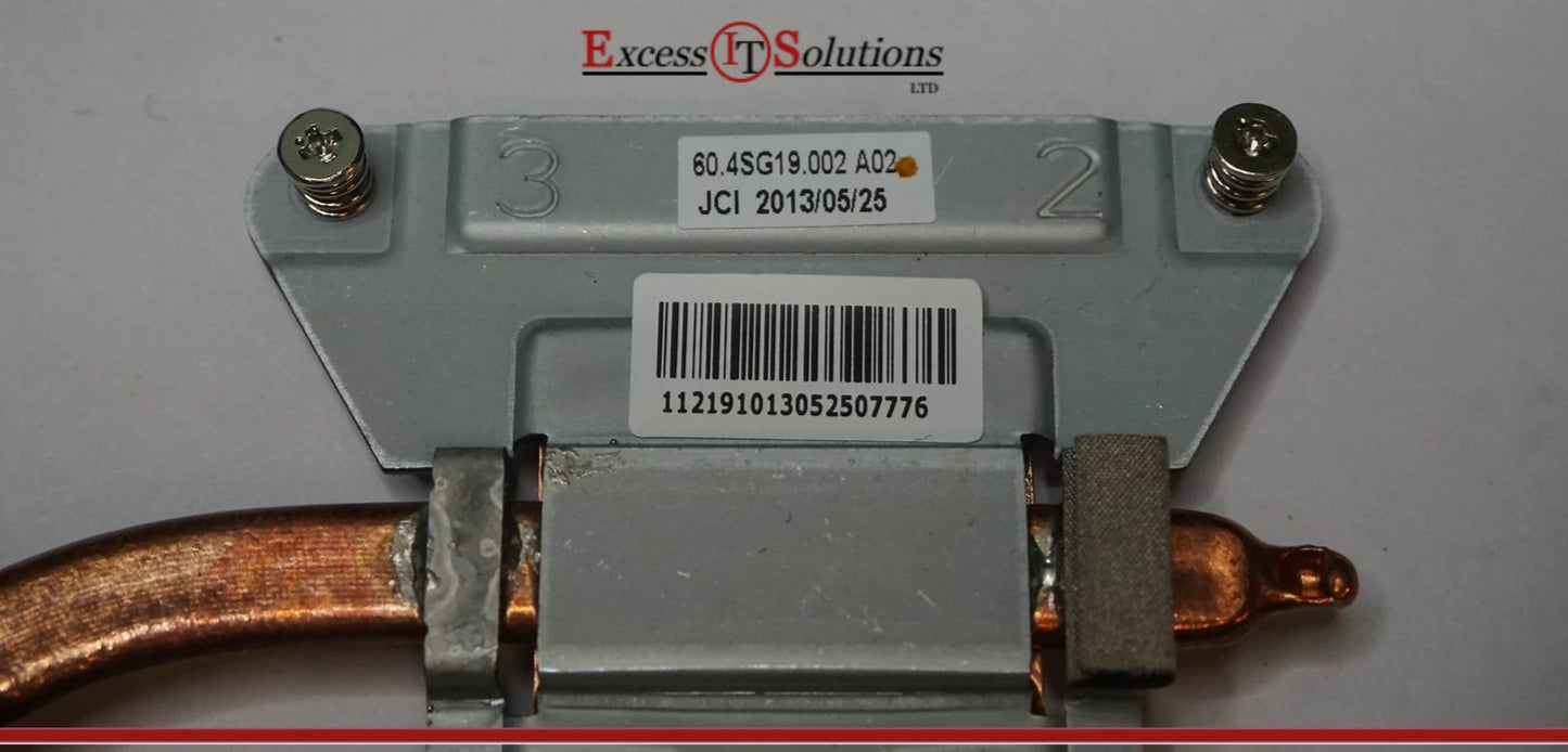 Lenovo Ideapad G580 heatsink and CPU cooling fan 60.4SG19.001