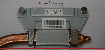 Lenovo Ideapad G580 heatsink and CPU cooling fan 60.4SG19.001