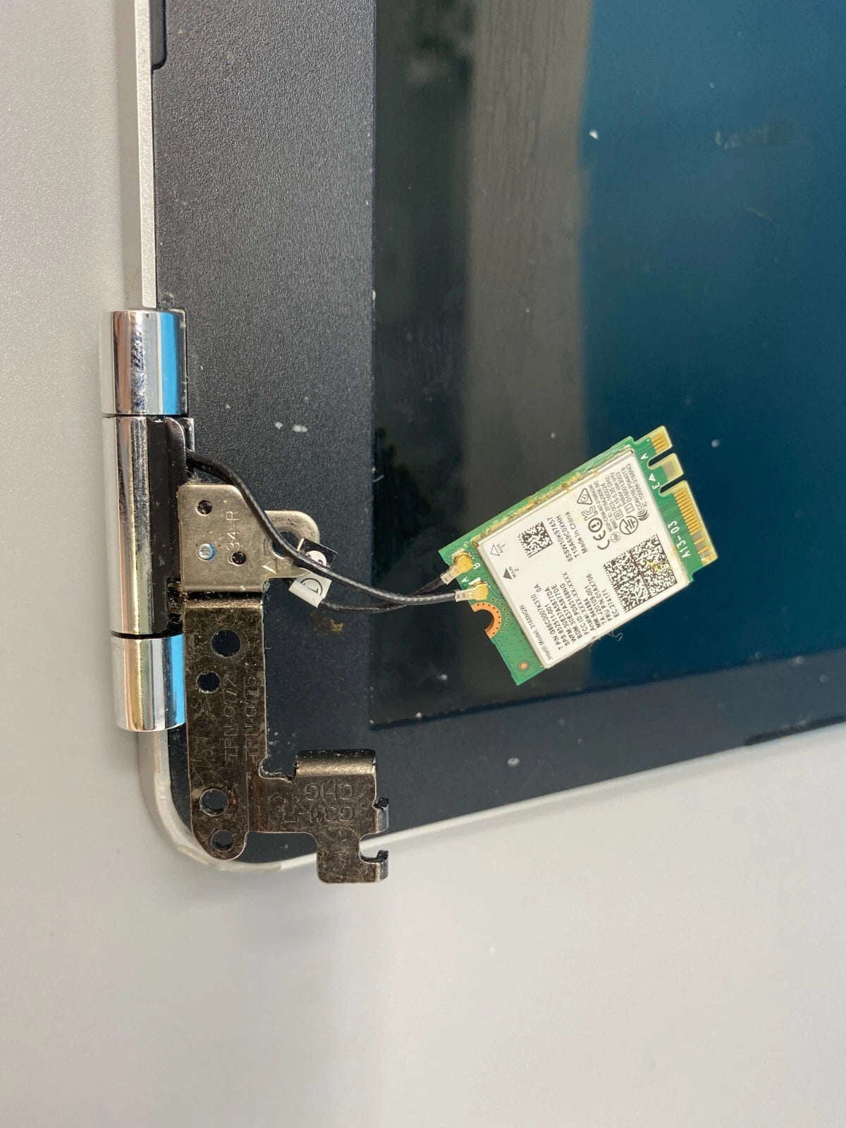 HP Pavillion model 15-au117na upper screen assembly SILVER