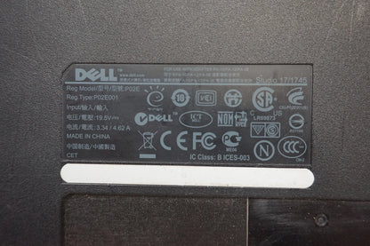 Dell Studio Laptop Base Plastics Bottom Cover 17/1745 (P02E) DC socket USB board