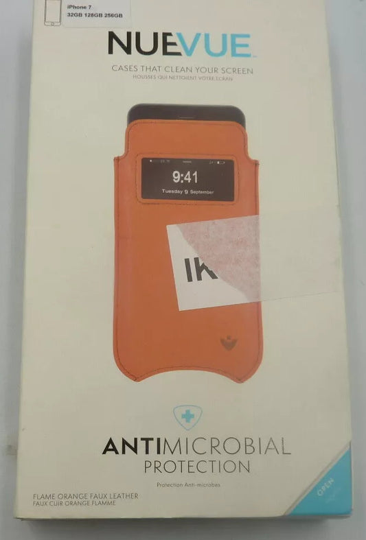 NUEVUE ANTIMICROBIAL PRTECTION CASE FOR IPHONE7-ORANGE