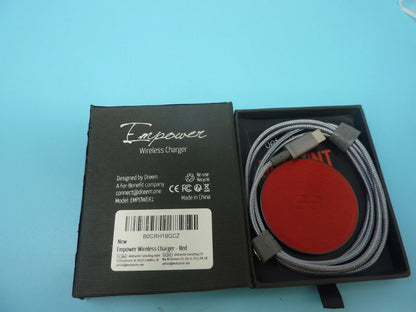 Magnetic Wireless Charger Pad Royal - Dreem Empower - Red