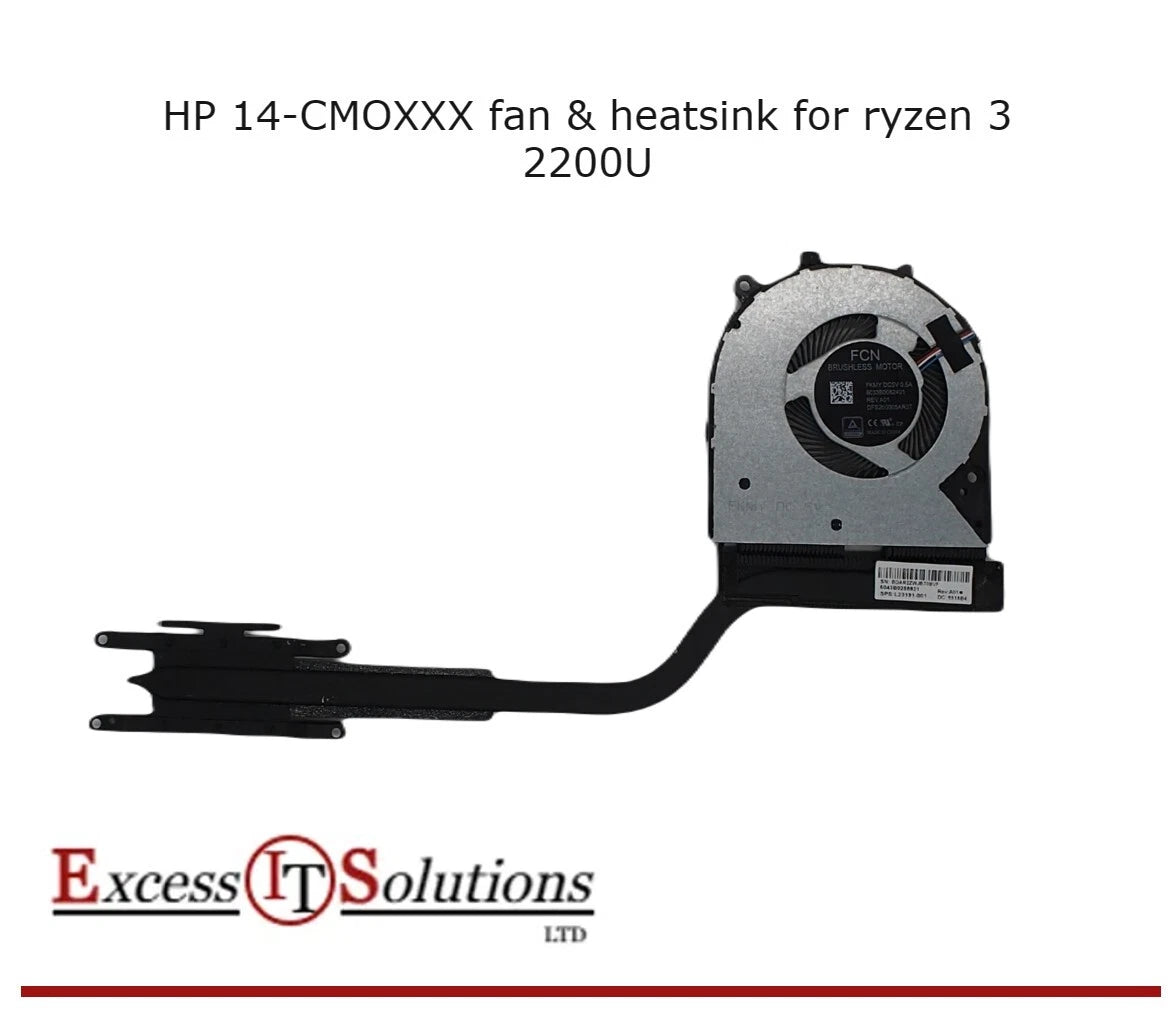 HP 14-CMOXXX fan & heatsink for ryzen 3 2200U