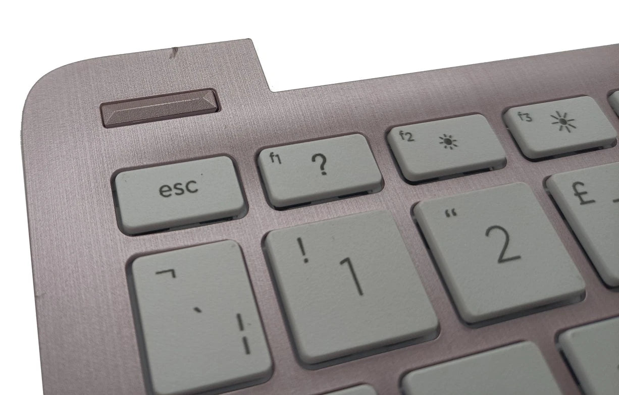 Genuine HP Stream 11-AK 11-AJ Palmrest Cover Keyboard UK Pink L44642-031