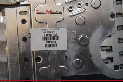 HP Pavilion X360 14-CD1024TU Black Laptop Palmrest Cover UK Keyboard Touchpad