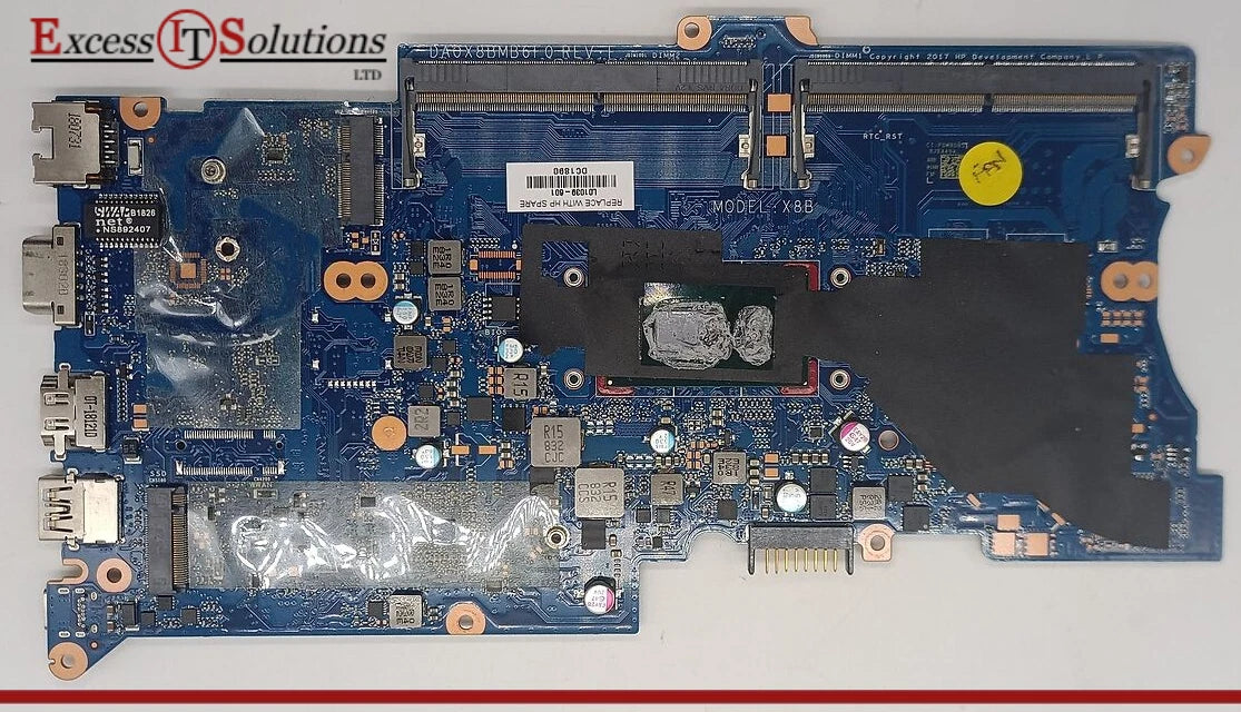 2x Faulty HP Probook i5-8250U Motherboards DAOX8BMB6 Spares or Repairs