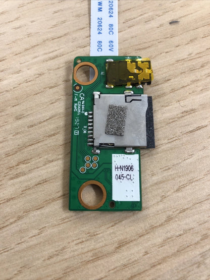 GeoBook 3Si , Power Button board + headphone socket sd card board