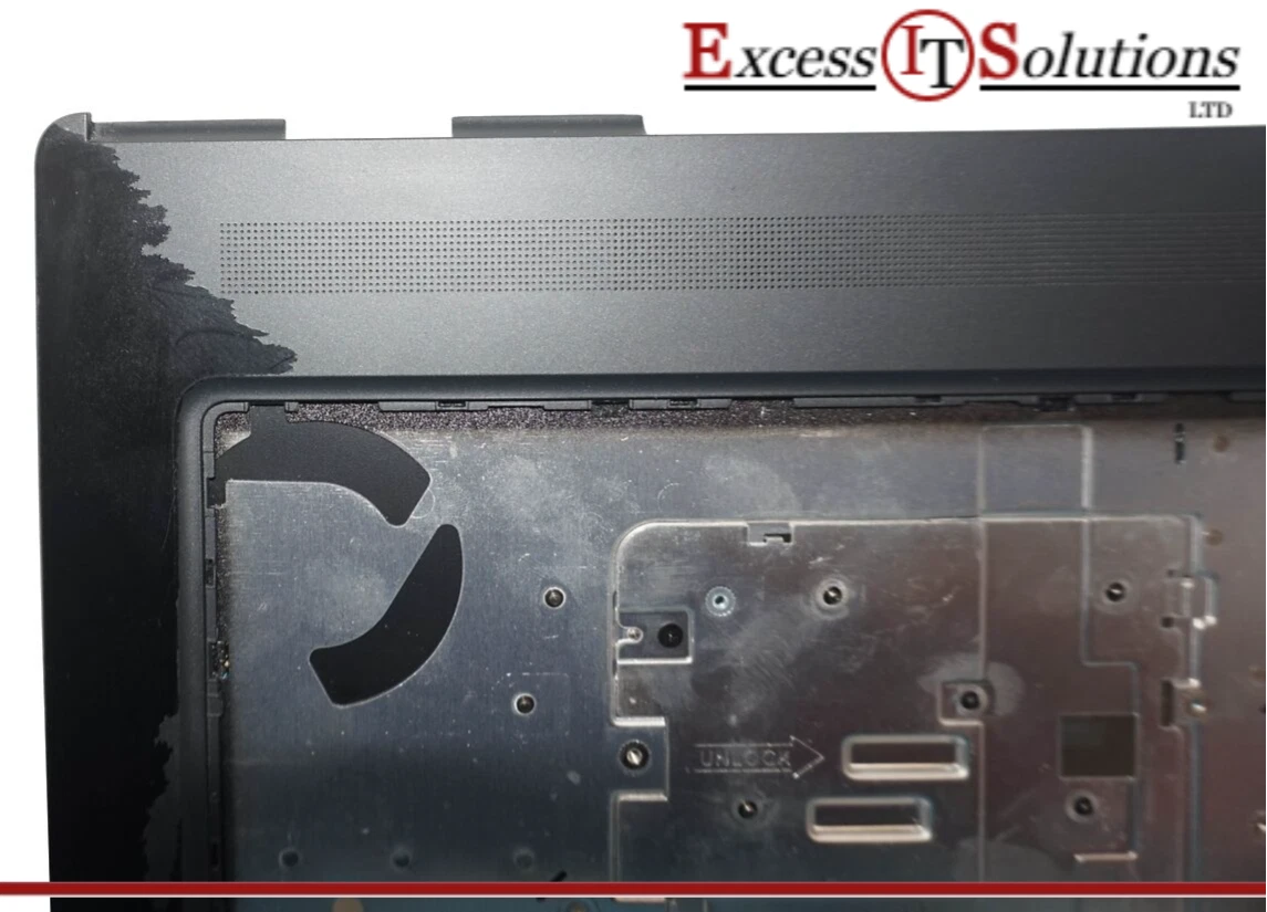 Dell Precision 7750 1VVYH Palmrest Touchpad Cover Rubber Peeling NO Keyboard