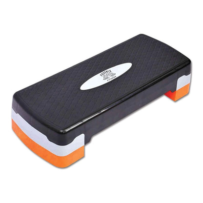 Phoenix Fitness 2 Levels 10/15cm Aerobic Stepper - Black