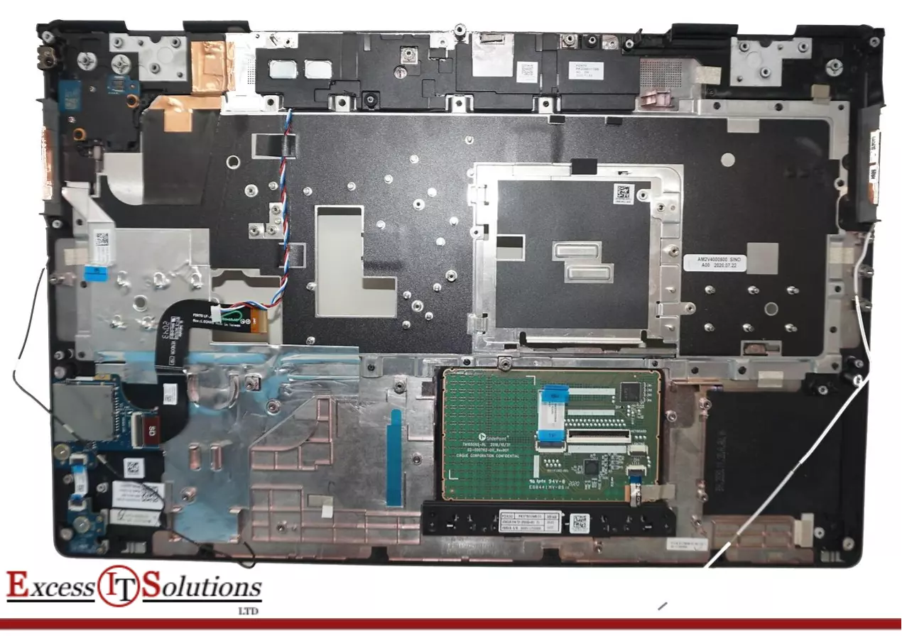 Dell Precision 7750 1VVYH Palmrest Touchpad Cover Rubber Peeling NO Keyboard