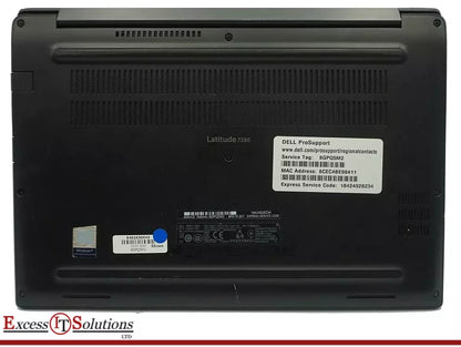 Dell Latitude 7280 12.5" Laptop Core i5 6300U NO M.2 NO RAM NO BATTERY