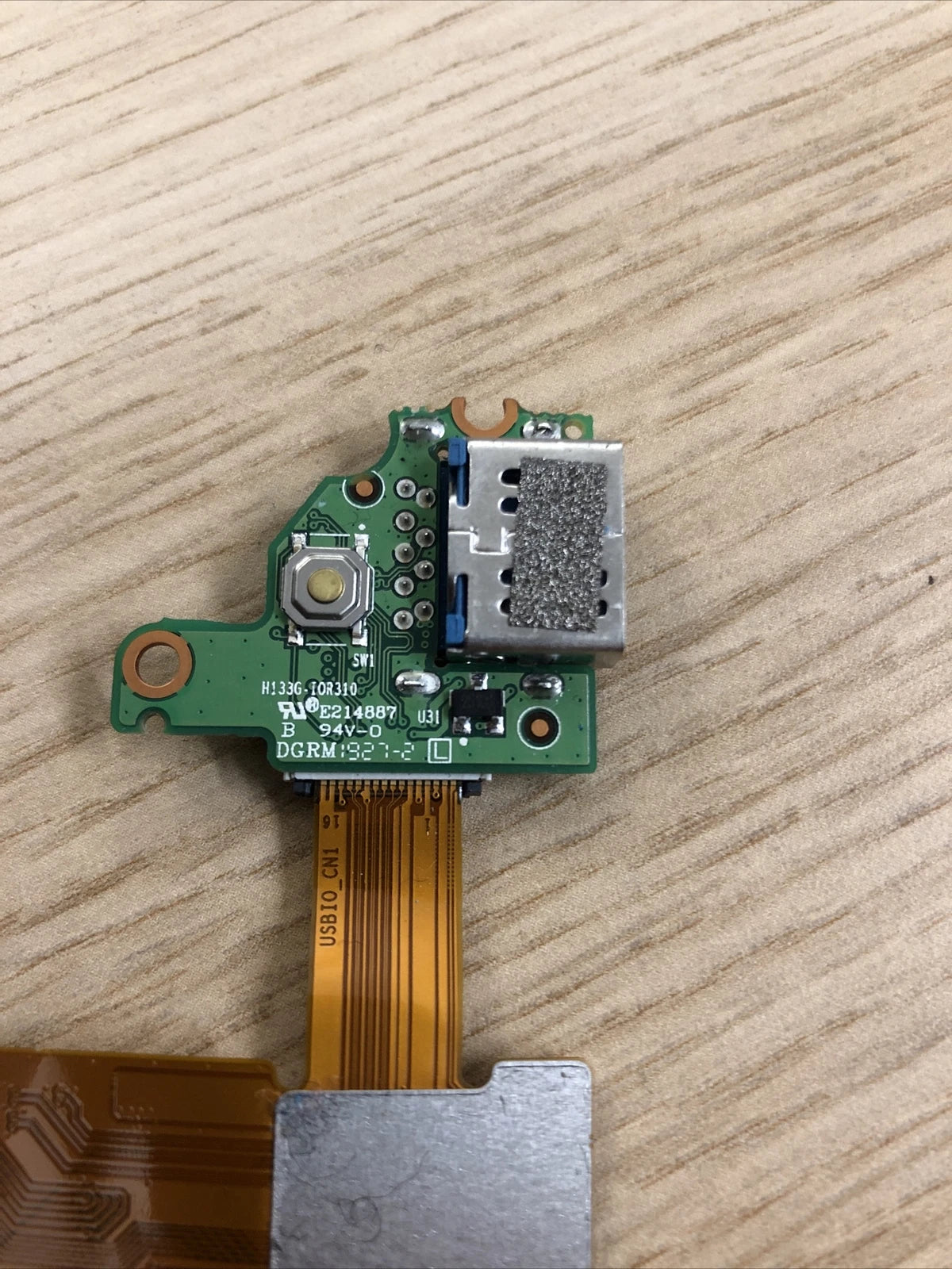 GeoBook 3Si , Power Button board + headphone socket sd card board