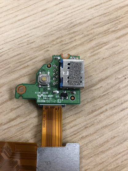 GeoBook 3Si , Power Button board + headphone socket sd card board