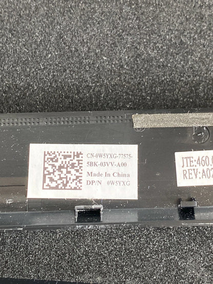 Dell Latitude 3470 upper lid assembly inc bezel and cables PN 0W5YXG