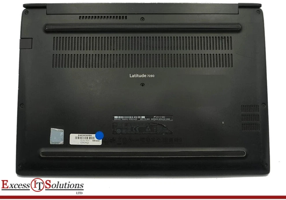 AZERTY Dell Latitude 7280 12.5" Laptop Core i5 6300U NO M.2 NO RAM NO BATTERY