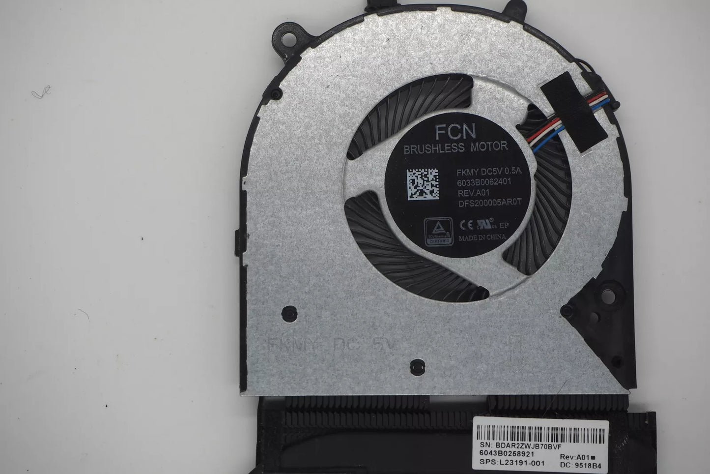 HP 14-CMOXXX fan & heatsink for ryzen 3 2200U