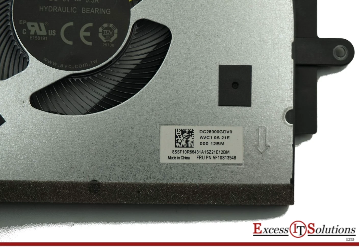 Genuine Lenovo Ideapad 3 17ITL6 DC28000GDV0 AT21N0020L0 Internal Fan & Heatsink