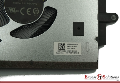 Genuine Lenovo Ideapad 3 17ITL6 DC28000GDV0 AT21N0020L0 Internal Fan & Heatsink