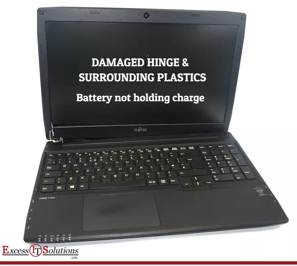 Fujitsu Lifebook A544 Intel i3 4th 15.6" screen NO RAM OR HDD