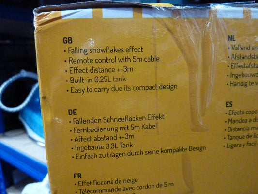 BEAMZ SNOW MACHINE 600