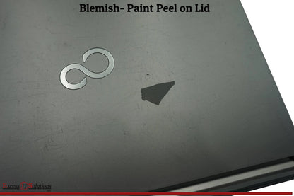 Fujitsu Lifebook E744 Intel i5 4th 8GB RAM 120GB SSD Win 10 Pro Silver/Red