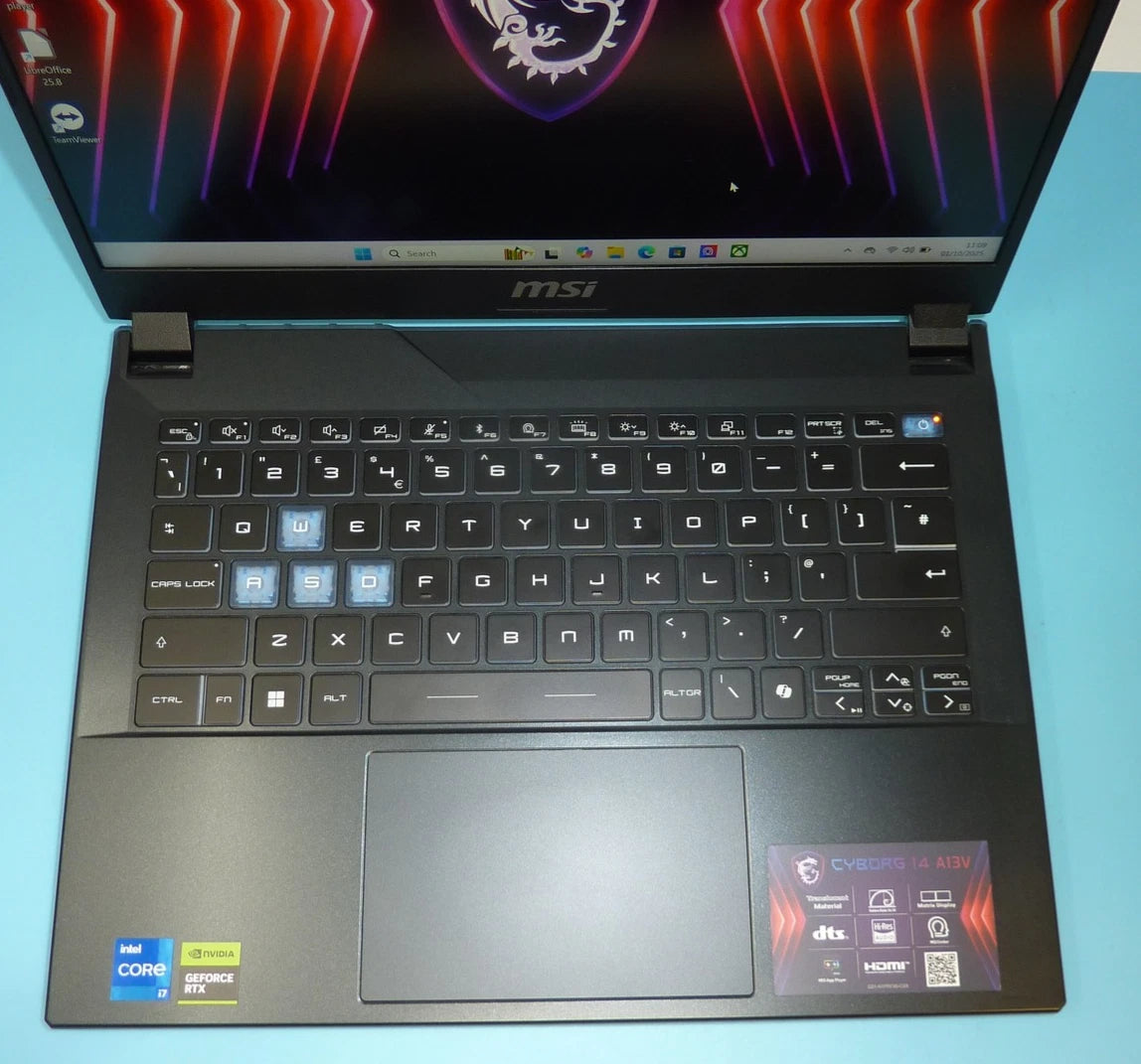 MSI Cyborg 14" Laptop Intel i7-13620H 16GB RAM 512GB SSD NVIDIA RTX 4060 144hz