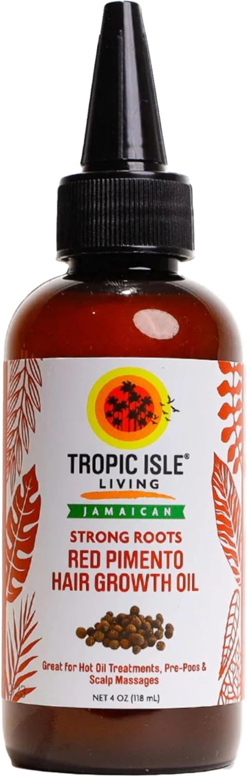 Tropic Isle Living Jamaican Strong Roots Red Pimento Hair Growth Oil 118ML