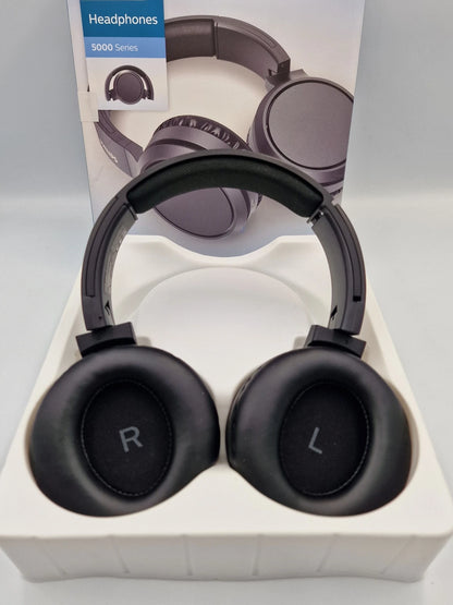 Phillips 5000 series bluetooth headphones Big Bold Bass Compact Folding
