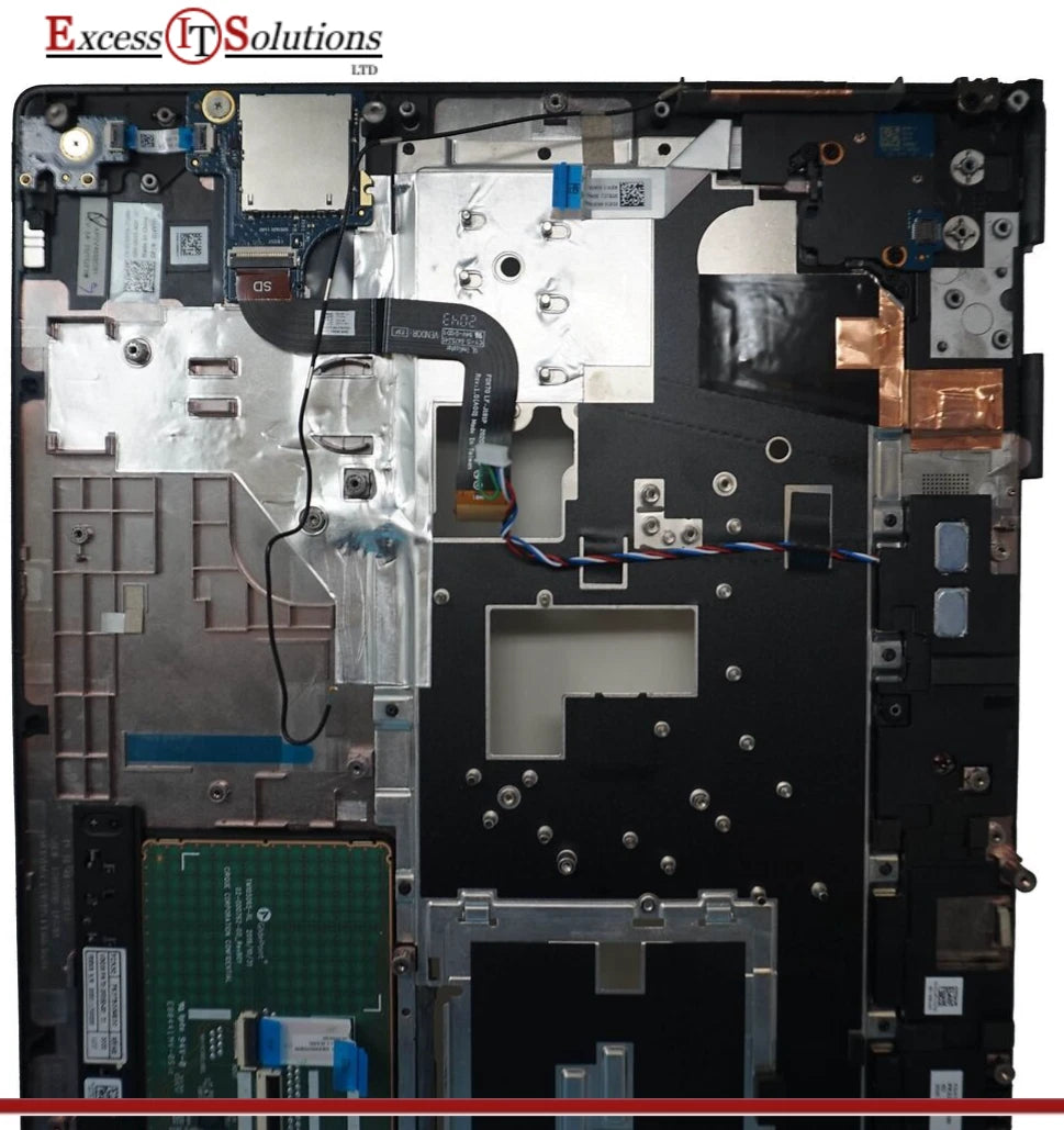 Dell Precision 7750 1VVYH Palmrest Touchpad Cover Rubber Peeling NO Keyboard