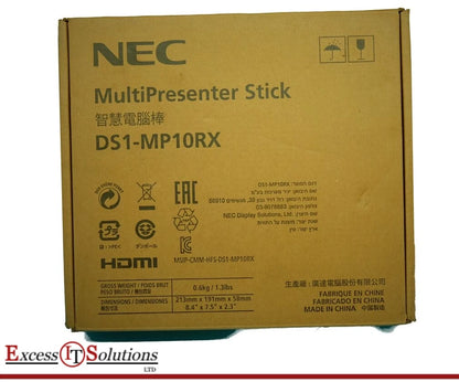 NEC DS1-MP10RX MultiPresenter Stick Wireless HDMI Presentation Device