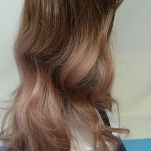 FULL WIG BROWN/PINK AMBRE-APPROX 20