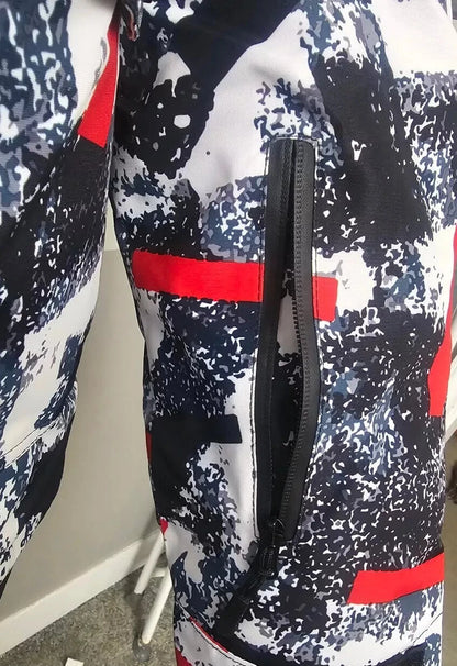 Riviyele Men's Ski Suit Two Piece Snowboard Jacket & Pants XXL