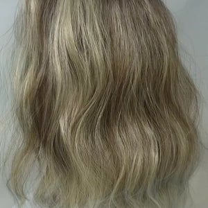 FULL WIG-BLONDE/BROWN HIGH LIGHTS-APPROX 16