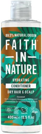 pack of 2 faith in nature hydrating conditioner dry hair and scalp -coconut 400ml